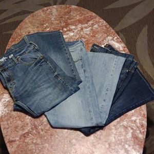 Wrangler & Cinch, Men Blue jean pant bundle